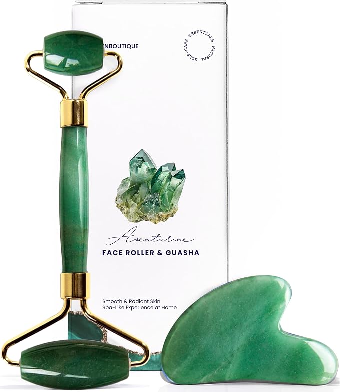 ROSELYNBOUTIQUE Gua Sha Facial Tools & Face Roller Original Face Massager by ROSELYNBOUTIQUE