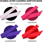 FRESHME 2pcs Satin Blind Eye Sleeping Mask - Image 8