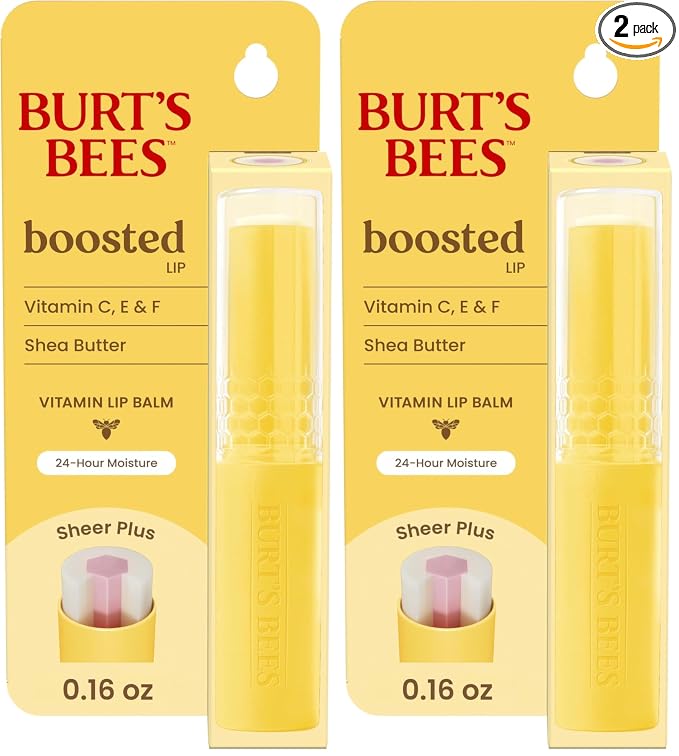 Burt's Bees Boosted Lip Balm Sheer Plus; Vitamin Lip Balm, Nourishing Vitamin C by BurtsBees