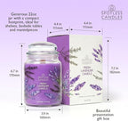 Spotless Leopard Fresh Lavender Candle 22oz Glass Jar - Image 3