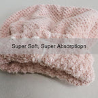 Jseng 3PC Microfiber Hair Towel Caps, Extreme Soft & Ultra Absorbent, Fast - Image 4