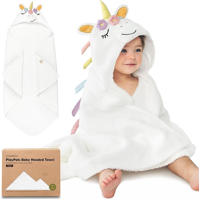 KeaBabies Organic Baby Towel by KeaBabies