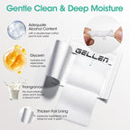 Gellen 400 Pack Nail Prep Cleanser Pads, Alcohol Pads - Image 3