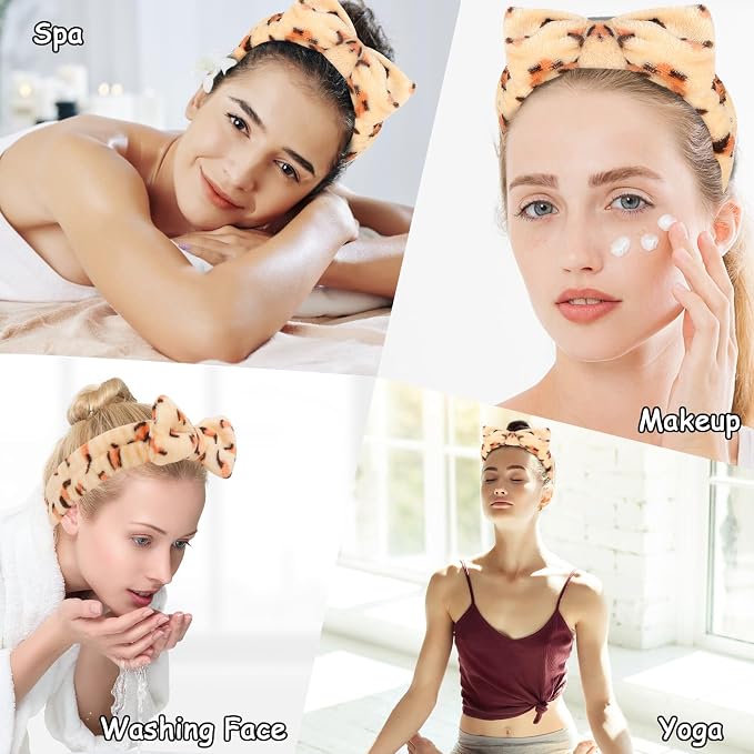Casoty 6 Pcs Spa Headband, Hair Band - Image 4