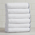 Great Bay Home Blue/White Hand Towel Set by GreatBayHome