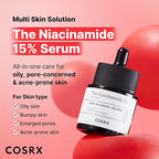 COSRX 15% Niacinamide Face Serum, 0.67 fl oz, Pore Minimizer Serum - Image 2