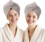 Microfiber Hair Drying Towel Wrap - Image 2