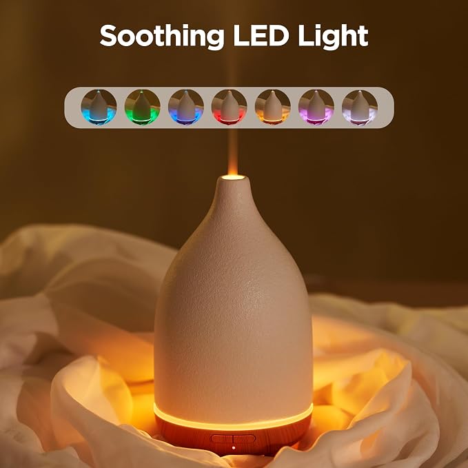 InnoGear Oil Diffuser, 150ML Ceramic Diffuser - Image 6