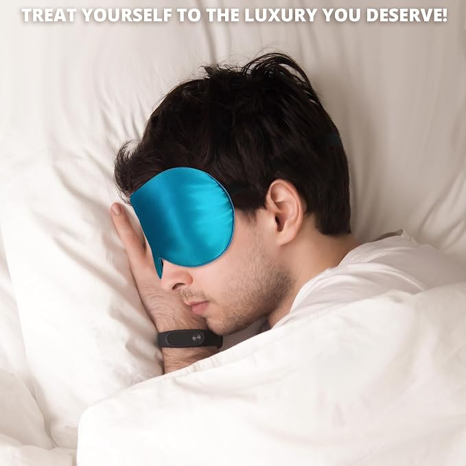 Silk Sleep Mask 100% 22 Momme Mulberry, Sleep Eye Mask - Image 6