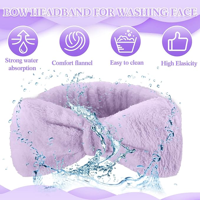 50 Pcs Spa Headband Bulk Spa Sleepover Party Supplies - Image 4