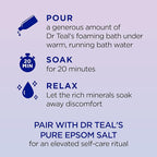 Dr Teal's Foaming Bath with Pure Epsom Salt, Sleep Blend with Melatonin - Image 3