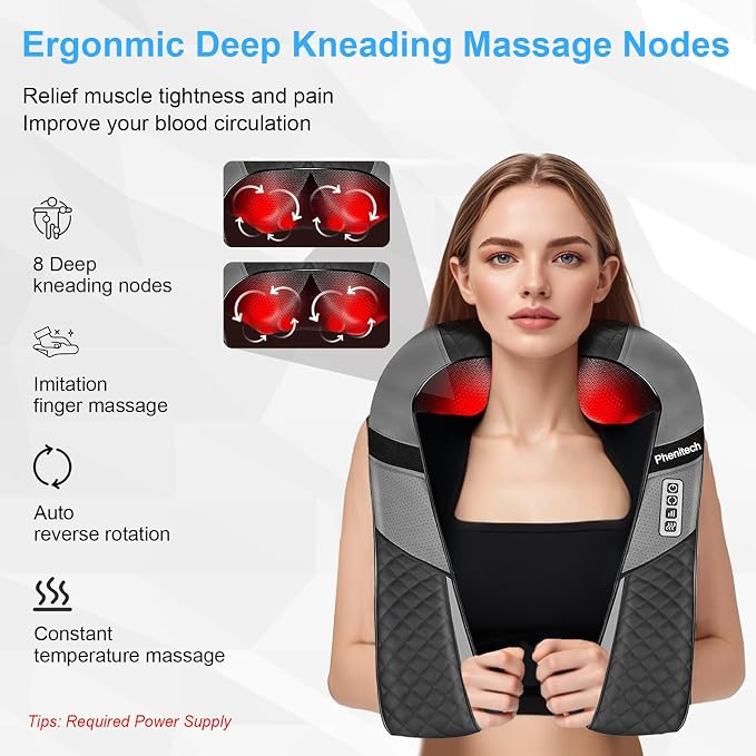 Shiatsu Neck and Back Massager - Image 2