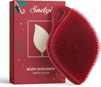 Sndyi Silicone Body Scrubber, Gentle Exfoliating Body Scrubber by Sndyi