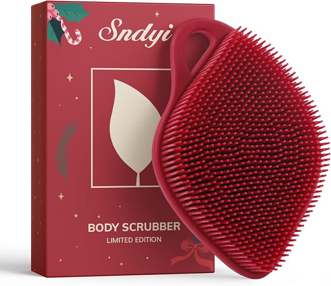 Sndyi Silicone Body Scrubber, Gentle Exfoliating Body Scrubber by Sndyi
