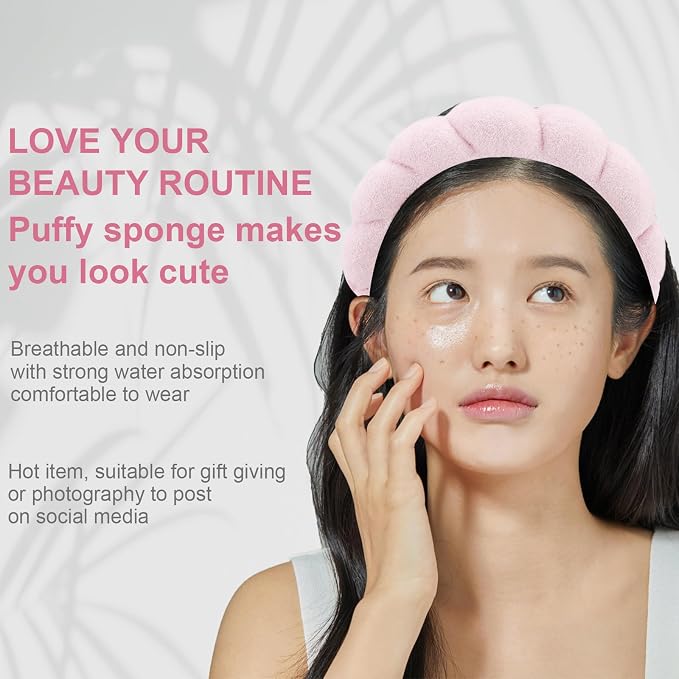 Canitor 4 PCS Spa Headband - Image 3