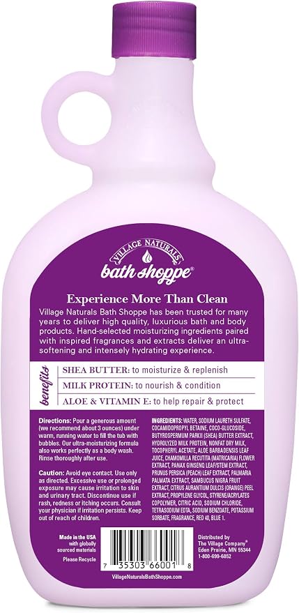 Village Naturals Bath Shoppe Moisturizing Lavender Chamomile Milk Bath - Image 2