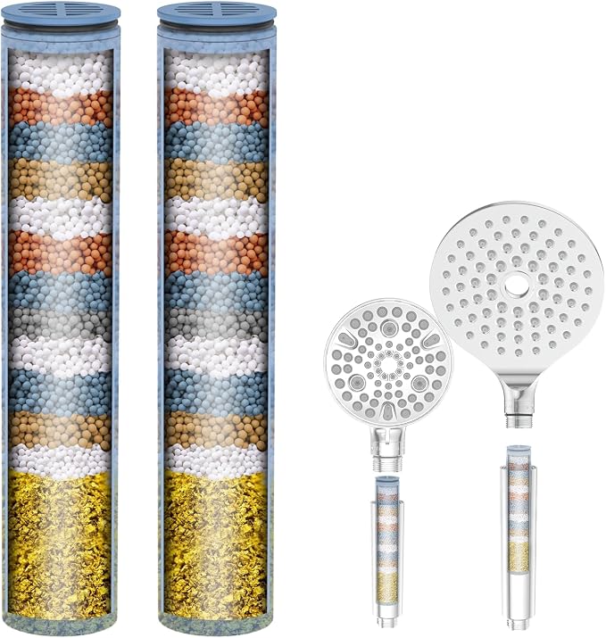 MakeFit Shower Head Filter Replacement Cartridge by MakeFit