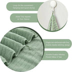 18 Piece Family Bath Towel Set Include 6 Bath Towels, 6 Hand Towels and 6 - Image 7