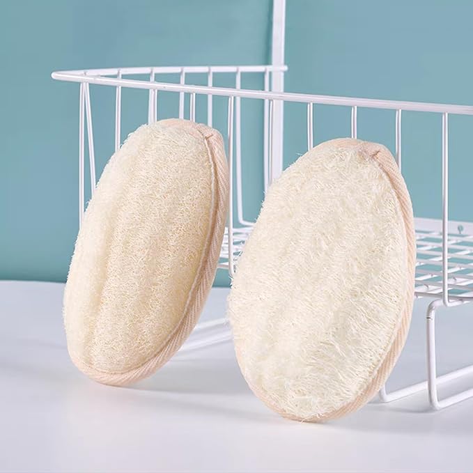 Loofah Sponge Pads Natural Organic Bath Luffa Sponges Pads Natural Bath Shower - Image 8
