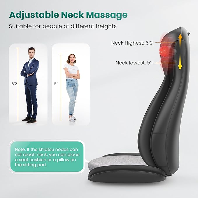 Snailax Shiatsu Neck Back Massager - Image 6