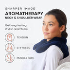 Sharper Image Heated Neck & Shoulder Wrap - Image 2