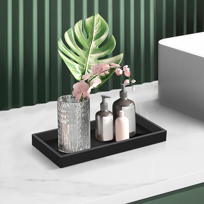EG-SIPRO Silicone Bathroom Tray, Shatterproof, Rectangular, 10.6 x 5.1 Inches - Image 6
