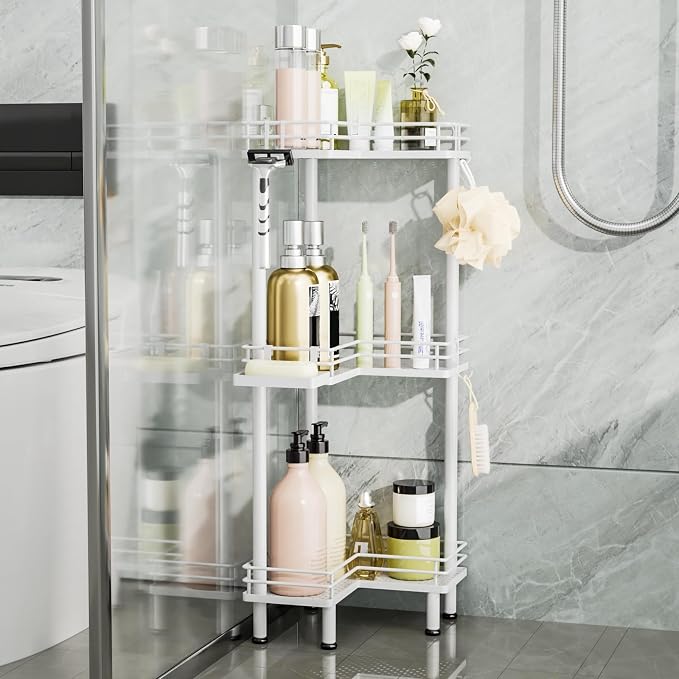 Consumest Corner Shower Caddy Standing - Image 4