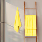 GLAMBURG Premium Cotton 4 Pack Bath Towel Set - Image 4