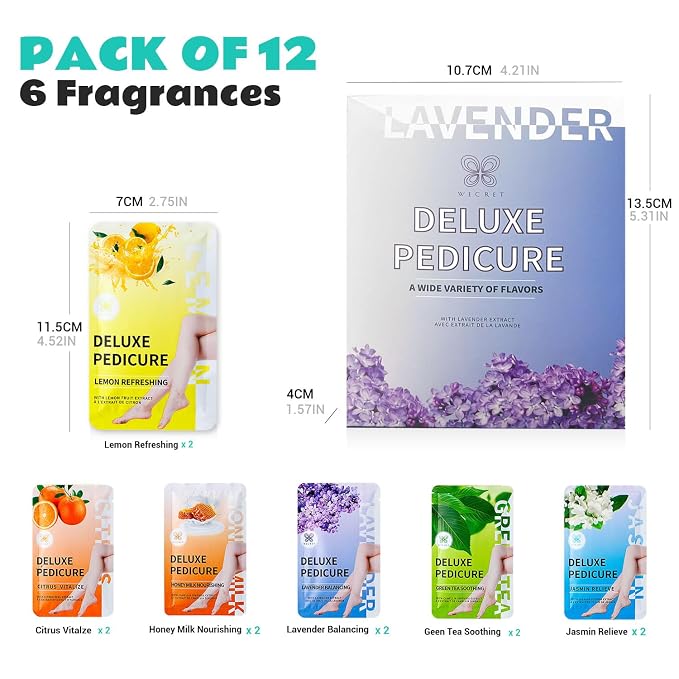 12 Pack Foot Soak with Sea Salt-Toenail Repair Softens Thick Calluses Stubborn - Image 8