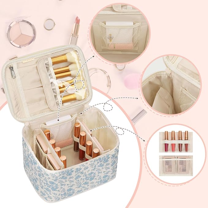 OCHEAL Travel Makeup Bag, Cosmetic Bags - Image 2