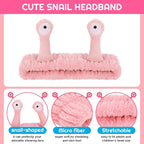 DragonflyDreams 4 Packs Snail Head Bands, Headband - Image 2