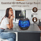 Essential Oil Diffuser for Home, 500ML Aromatherapy Diffusers for Essential - Image 3