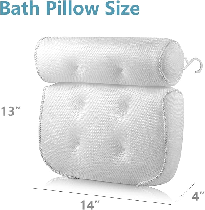 AYANG Bath Pillow for Bathtub, Bath Pillows for Tub - Image 5