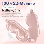 Blissy Silk Sleep Mask Profile - Image 4