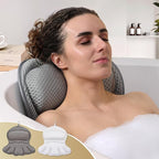 Bath Pillow Luxury Bathtub Pillow, Extra Soft & Comfortable Bath Pillow by Binobella