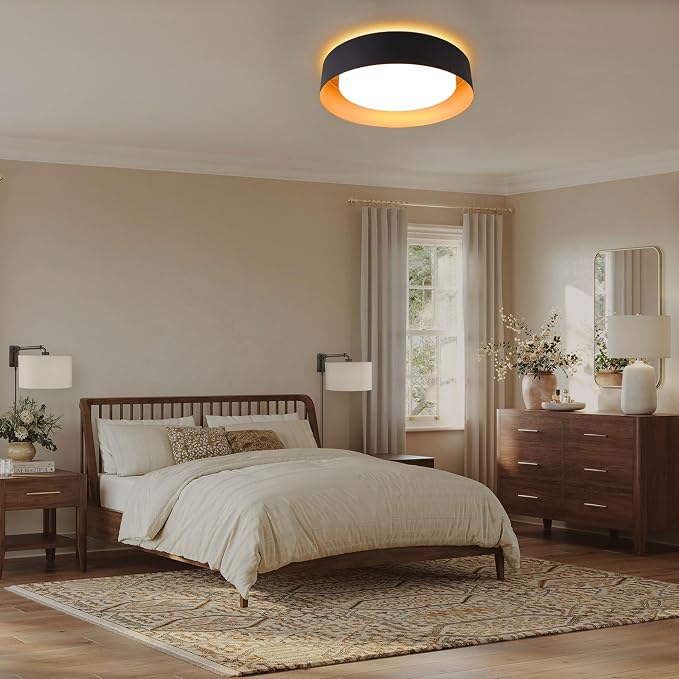 Bargeni Flush Mount Ceiling Light, 12.5 inch LED Ceiling Light - Image 9