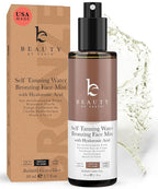 Bronzing Face Tanner Spray Mist, Sunless Face Tanning Water, USA Made by BeautybyEarth