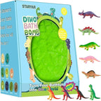 Bath Bombs for Kids with Surprise Dinosaur Toys Inside, XXXL Dinosaur Bath by STARYAR