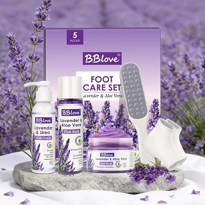 Lavender Foot Soak Set – Foot Spa Kit - Image 9