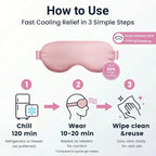 Self Care Gift for Women, Cooling Eye Mask for Puffy Eyes, Tired Eyes, Headache - Image 7