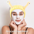 VELSCRUN Spa Headband, Makeup Face Wash Skincare Headbands, Stuff - Image 4