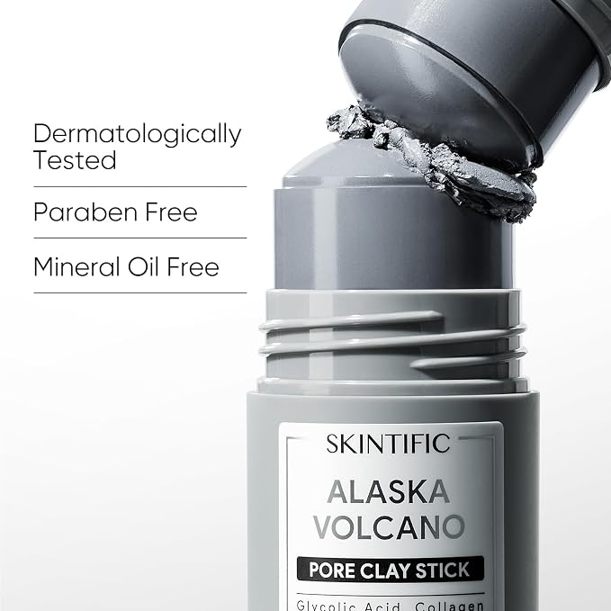 SKINTIFIC Deep Pore Cleansing Blackhead Remover Face Mask Stick, Mud Mask - Image 6