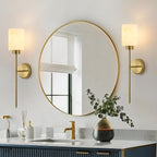 Gold Wall Sconces Set of 2 - Image 7