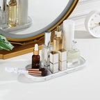 Luxspire Bathroom Vanity Tray Countertop, Resin Oval Tray - Image 3