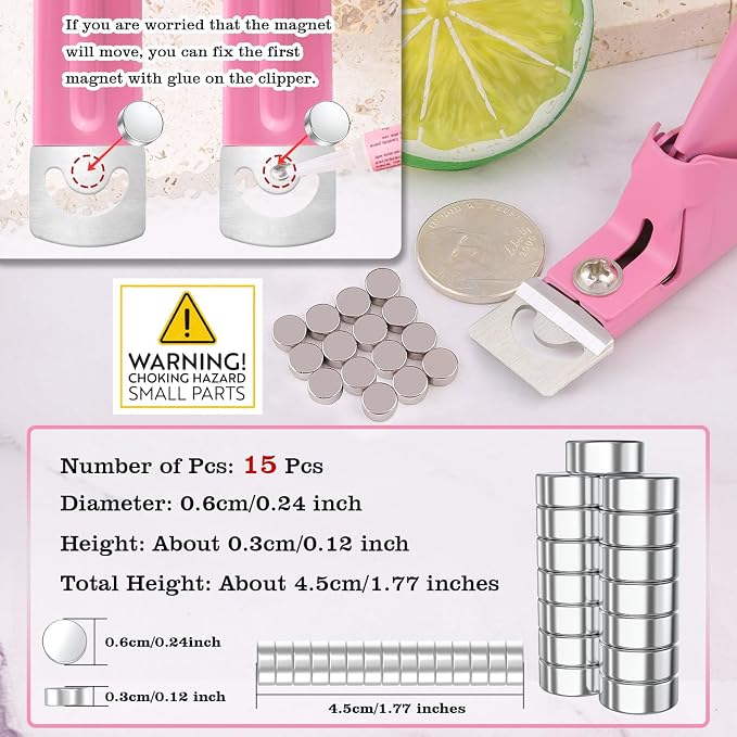 Light Pink Premium Nail Clippers - Image 2