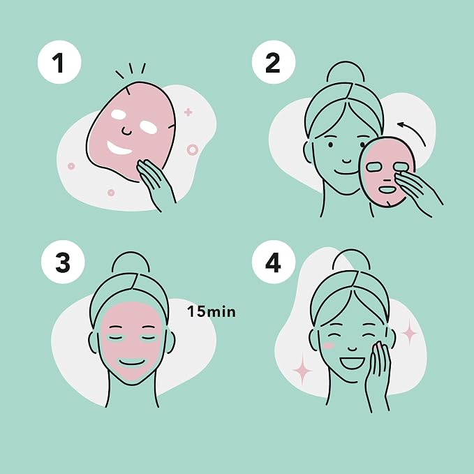 Celavi Collagen Face Sheet Mask K-Beauty Korea Skin Care Moisturizing New D - Image 8
