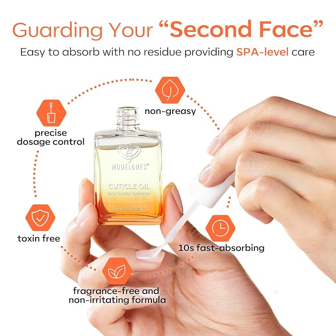modelones Nail Strengthener Cuticle Oil - Image 4