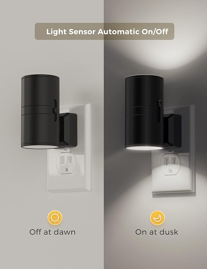 L LOHAS LED Night Light, Bright Night Light, Night Lights Plug into Wall - Image 2