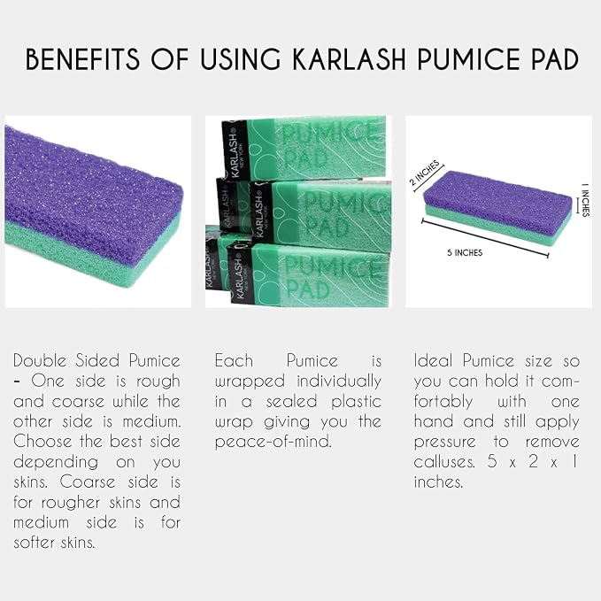Karlash Professional Pedicure Foot Pumice Stone - Image 5