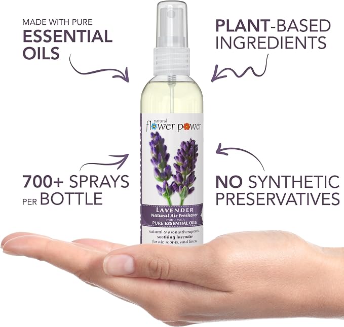 Natural Flower Power Air Freshener Spray - Image 2